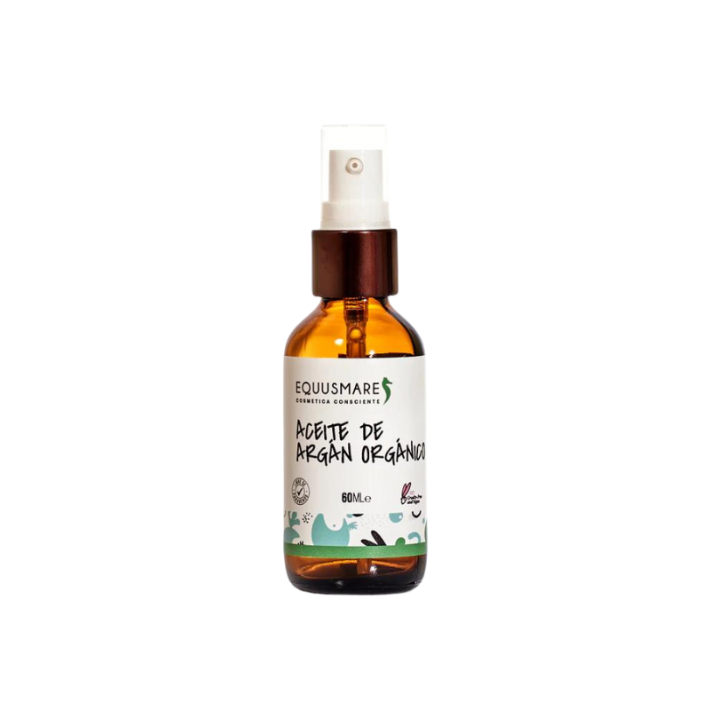 Aceite de Argán Orgánico 60ml - 100% Puro - Prensado en frío