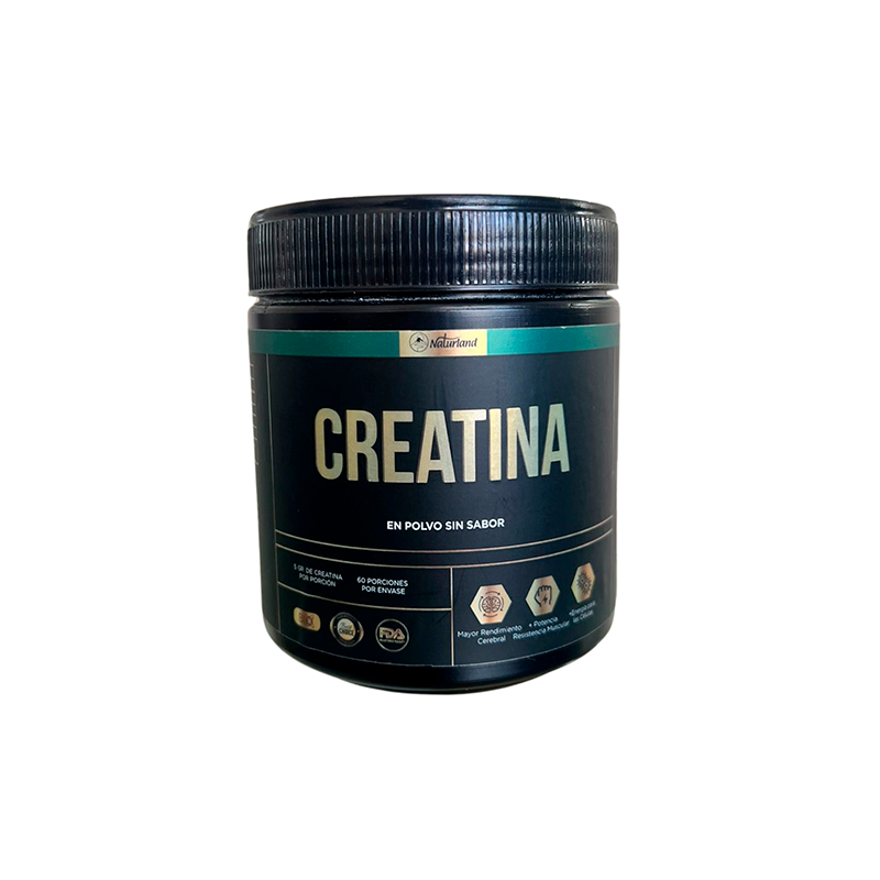 CREATINA EN POLVO MONOHIDRATADA 300GR - NATURLAND