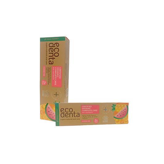 PASTA DENTAL ORGANICO KIDS JGO. FRUTA - 75ML - ECODENTA