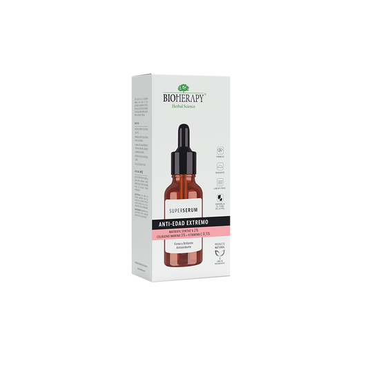 SERUM ANTI-AGE VITAMINA C Y COLÁGENO, 30ML. -BIOHERAPY