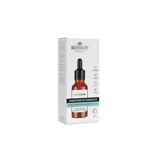 SERUM ÁCIDO HIALURÓNICO 1% AUMENTADOR DE HUMEDAD 3D 30ML -BIOHERAPY