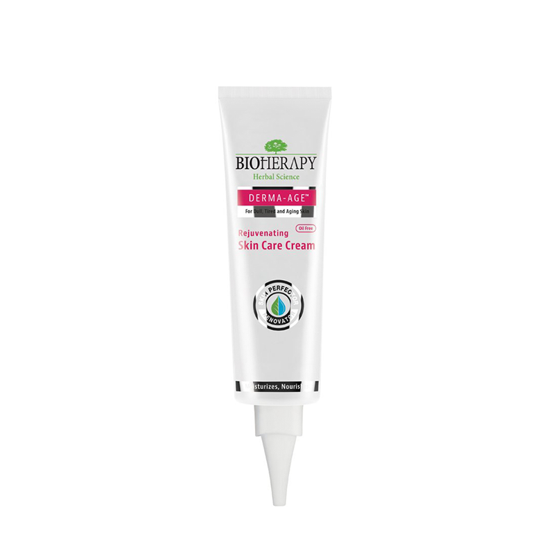 Derma Age Crema facial Rejuvenecedora Bioherapy. Disfrute de los resultados visibles contra la sequedad, que es la principal causa de piel plana y de aspecto cansado, así como de líneas y arrugas.