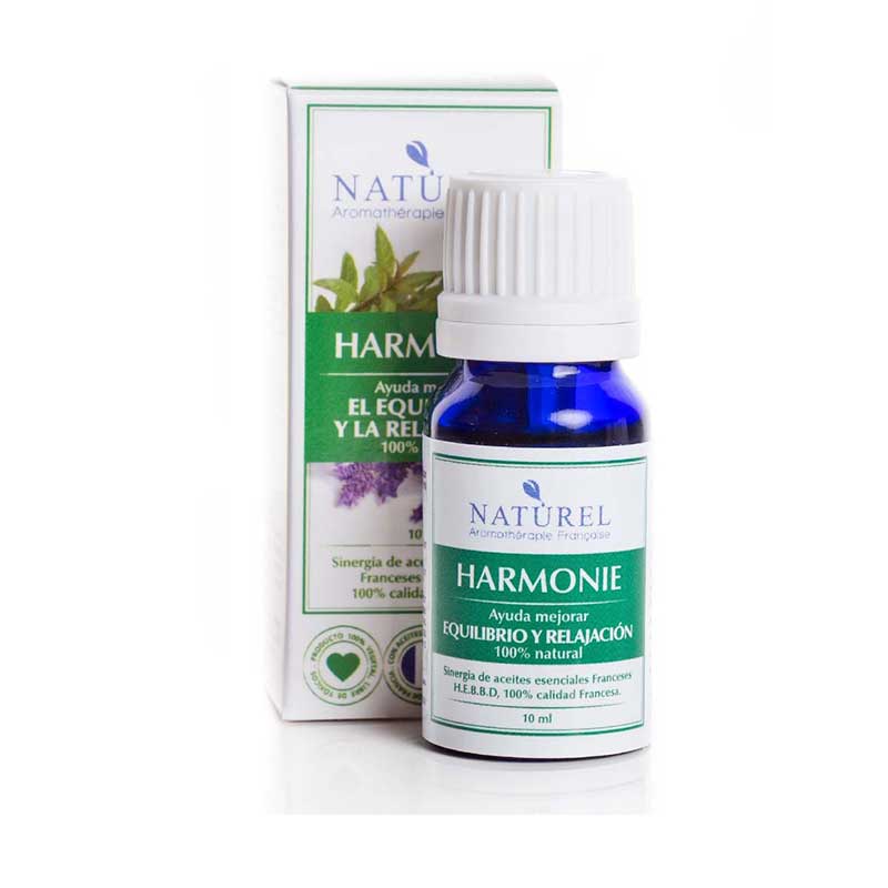 Aromaterapia Sinergia Harmonie 10ml Naturel. Para controlar las emociones.