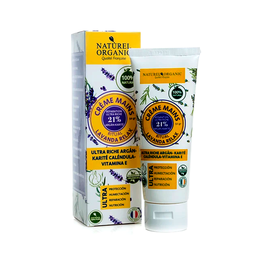 Crema de manos ritual Lavanda Relax 50gr. - Naturel